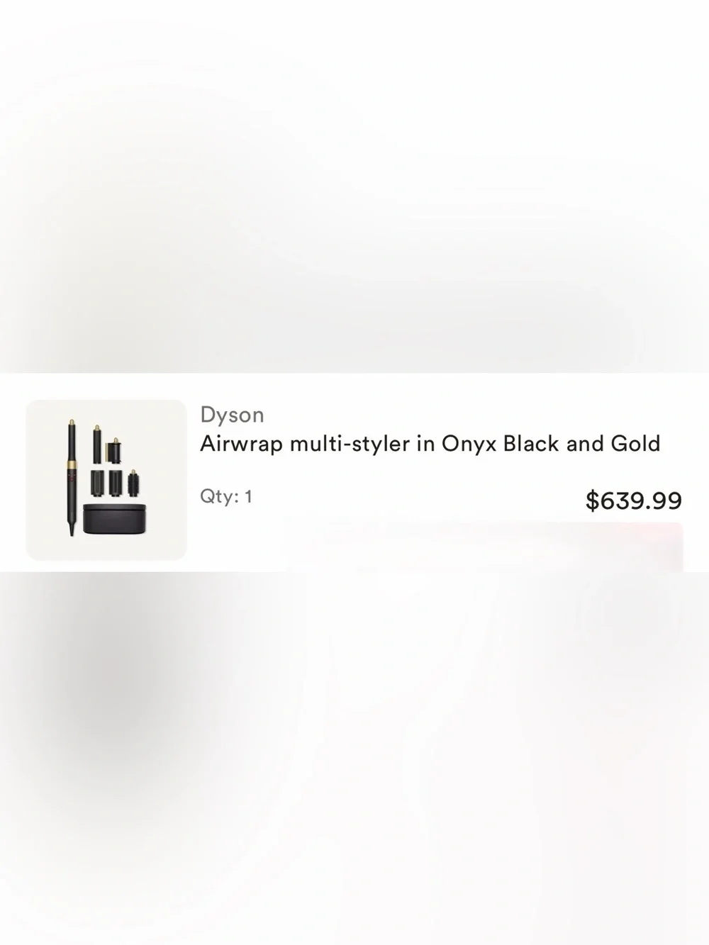 Dyson Air Wrap Multi Styler in Black + Gold